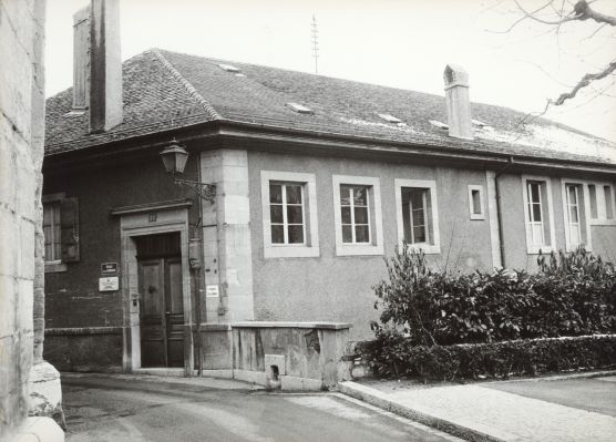 L'immeuble de la Place de la Cathédrale 12 en 1951