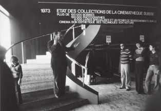 Freddy Buache à Lucerne où l'exposition "Images du cinéma" est transférée du 11 au 20 janvier, grâce à l'initiative d'Emil Steinberger