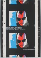 Affiche pour la rétrospective Jean-Luc Godard, janvier-fé...