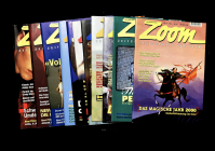 Exemplaires de la revue de cinéma Zoom, conservés à Zuric...