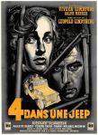 Affiche française du film "4 dans une jeep" (Leopold Lind...