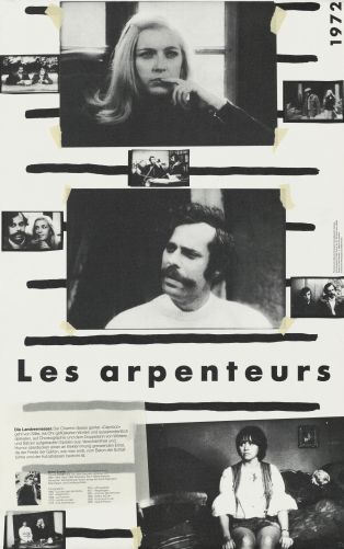 Affiche suisse du film "Les Arpenteurs" (Michel Soutter, 1972)