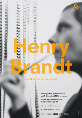 Affiche pour le cycle "Henry Brandt", novembre-décembre 2021
