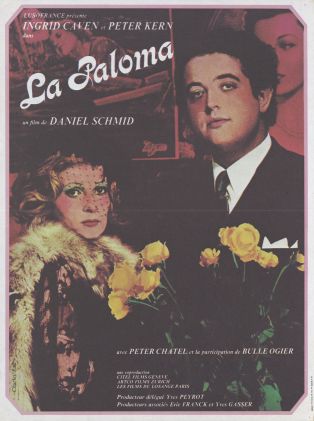 Affiche française du film "La Paloma" (Daniel Schmid, 1974)