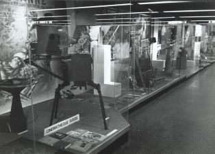 Exposition de la Cinémathèque suisse, passage St-François, avril-mai 1980