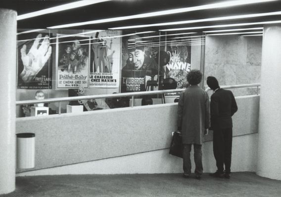 Exposition de la Cinémathèque suisse, passage St-François, avril-mai 1980