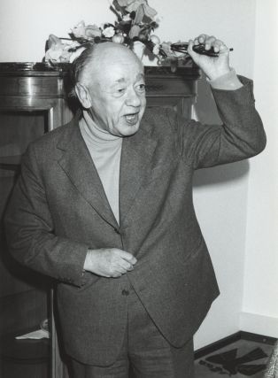 Eugène Ionesco à la Cinémathèque suisse, le 8 novembre 1978
