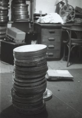 Dépôts de la Cinémathèque suisse à Mon-Repos en 1979