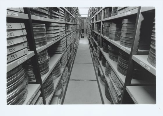 Le Centre d'archivage de Penthaz dans les années 1990