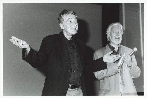 Daniel Schmid et Hervé Dumont à la Cinémathèque suisse, 3 décembre 1997