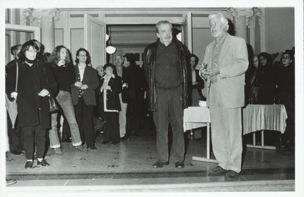 Alain Tanner et Hervé Dumont au Casino de Montbenon, le 9 décembre 1999