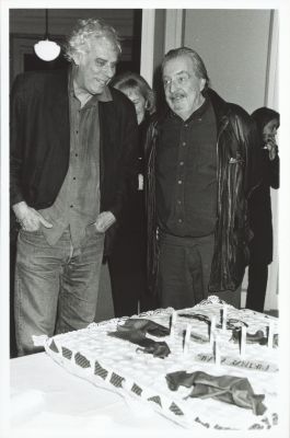Jean-Luc Bideau et Alain Tanner au Casino de Montbenon, le 9 décembre 1999