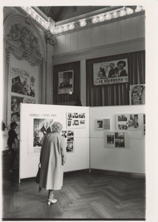 Exposition "Michel Simon" au Casino du Rivage à Vevey, du 24 août au 26 septembre 1982