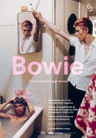 Affiche pour le cycle "Bowie", mai-juin 2016