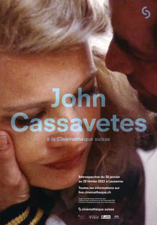 Affiche pour le cycle "John Cassavetes", janvier-février 2022