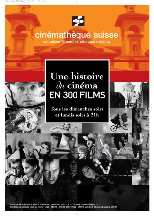 Affiche pour le cycle "Une histoire du cinéma en 300 films", années 2000