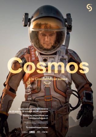 Affiche pour la rétrospective "Cosmos", septembre-octobre 2023