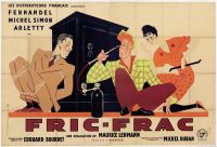 Affiche française du film "Fric-Frac" (Maurice Lehmann, C...