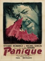 Affiche française du film "Panique" (Julien Duvivier, 194...