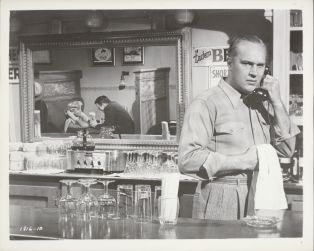 Photographie de presse du film "Écrit sur du vent" ("Written on the Wind", 1956)