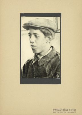 Portrait de Michel Simon, adolescent (photo privée)