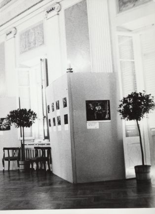 Exposition photographique sur la "Cinématographie suédoise" à Locarno en 1959
