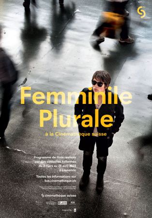 Affiche pour le cycle "Femminile Plurale", mars-avril 2023