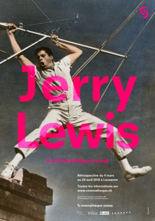 Affiche pour le cycle "Jerry Lewis", mars-avril 2018