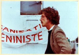 Photographie de presse du film "Le Grand soir" (Francis Reusser, 1976)
