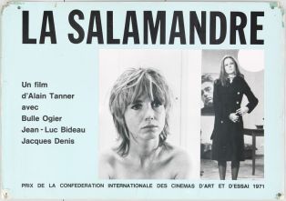 Photo cartonnée du film "La Salamandre" (Alain Tanner, 1971)