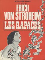 L'affiche originale de Rapaces (Greed, Erich von Stroheim...
