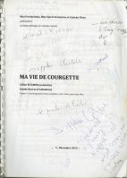 Scénario annoté du film "Ma vie de Courgette" (Claude Bar...