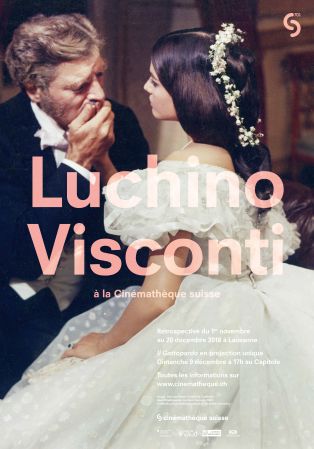 Affiche pour le cycle "Luchino Visconti", novembre-décembre 2018