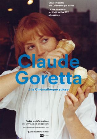 Affiche pour le cycle "Claude Goretta", novembre-décembre 2011