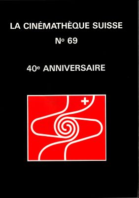 Bulletin de la Cinémathèque suisse, no 69, 1988