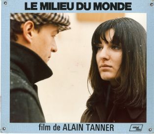Photo cartonnée du film "Le Milieu du monde" (Alain Tanner, 1974)