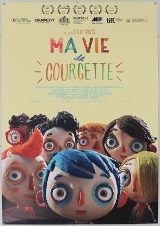 Affiche suisse du film "Ma vie de Courgette" (Claude Barras, 2016)