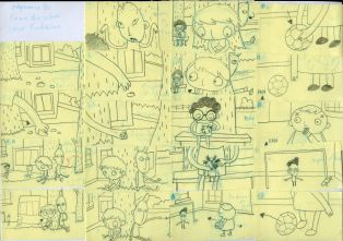 Storyboard du film "Ma vie de Courgette" (Claude Barras, 2016) - séquence 20